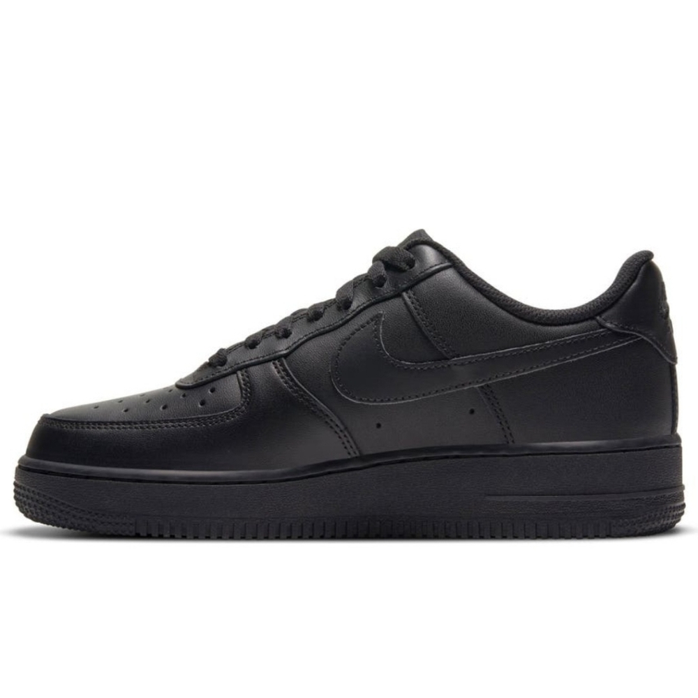 Size 8 Women’s - Nike Air Force 1 '07 Triple Black Shoes Sneakers DD8959-001 - Picture 10 of 11